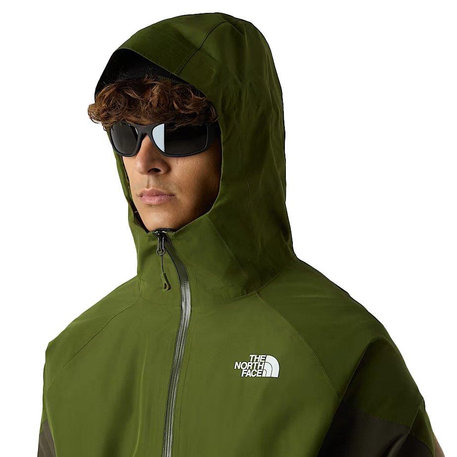 Men's Lightning Zip-In Jacket - Green / Grey