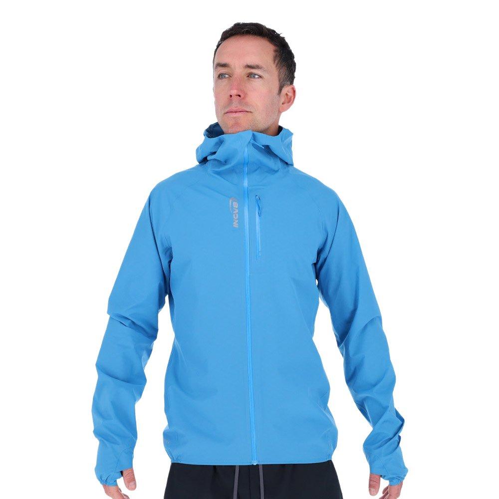 Inov-8 Men's Stormshell Waterproof Jacket - Blue | Tiso