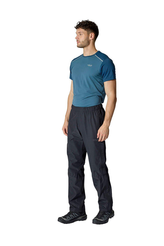 Men's Downpour Pants - Short - Black