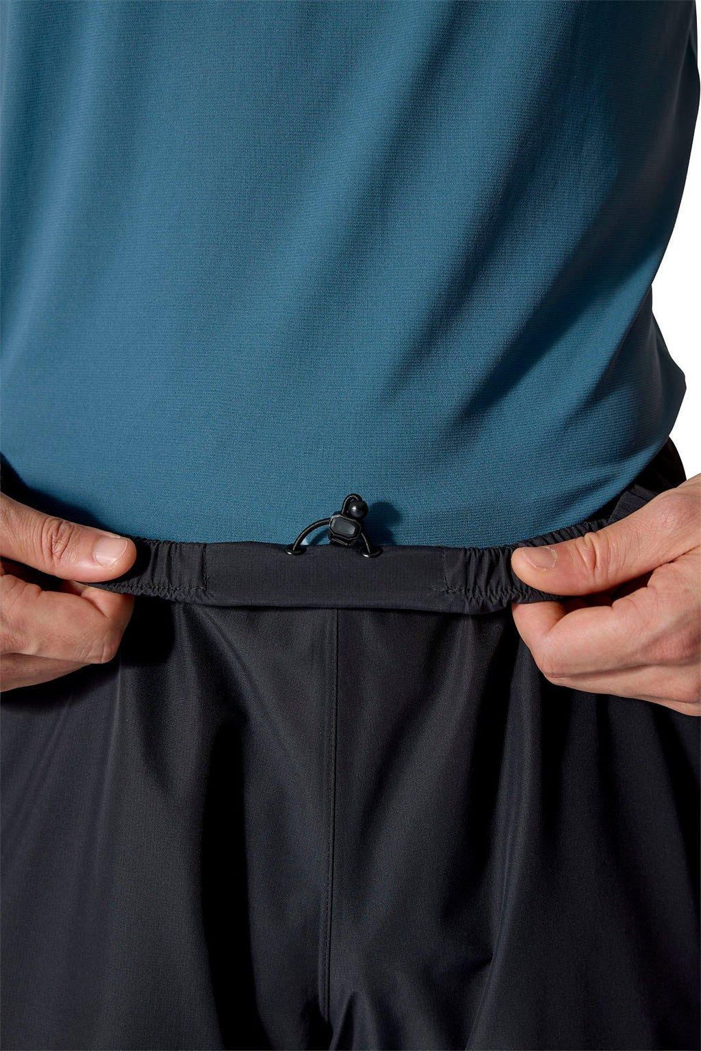 Men's Downpour Pants - Short - Black