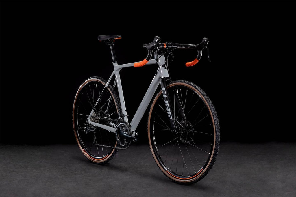 Cross Race Cyclocross Bike - 2022 - Grey/Orange