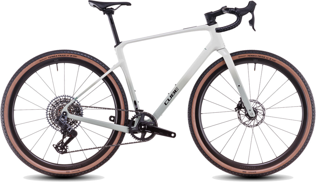 Nuroad C:62 EX Gravel Bike - White / Green