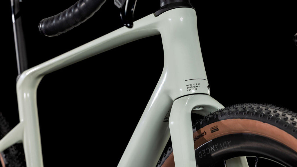 Nuroad C:62 EX Gravel Bike - White / Green