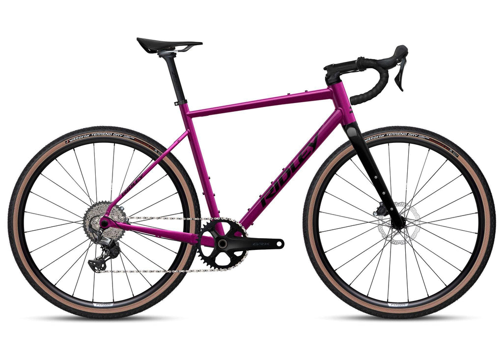 Kanzo Adventure Alu GRX600 1x Gravel Bike - Jazzberry Jam