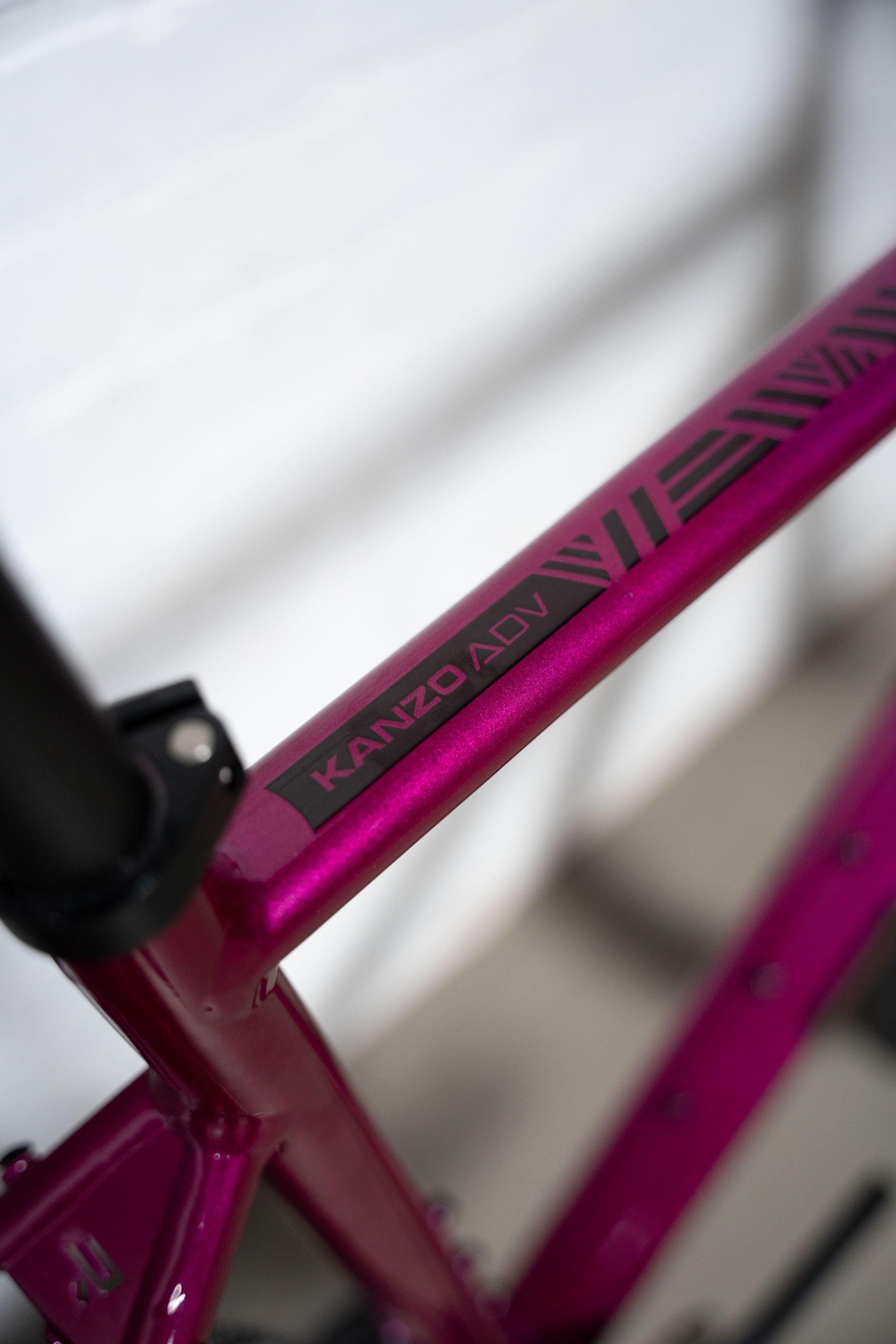 Kanzo Adventure Alu GRX400 2x Gravel Bike - Jazzberry Jam