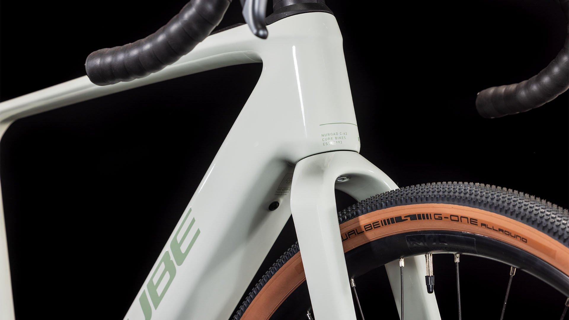 Nuroad Hybrid C:62 Race 400X Gravel E-Bike - White