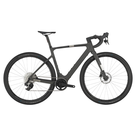 Solace Gravel 30 Gravel eBike - Black