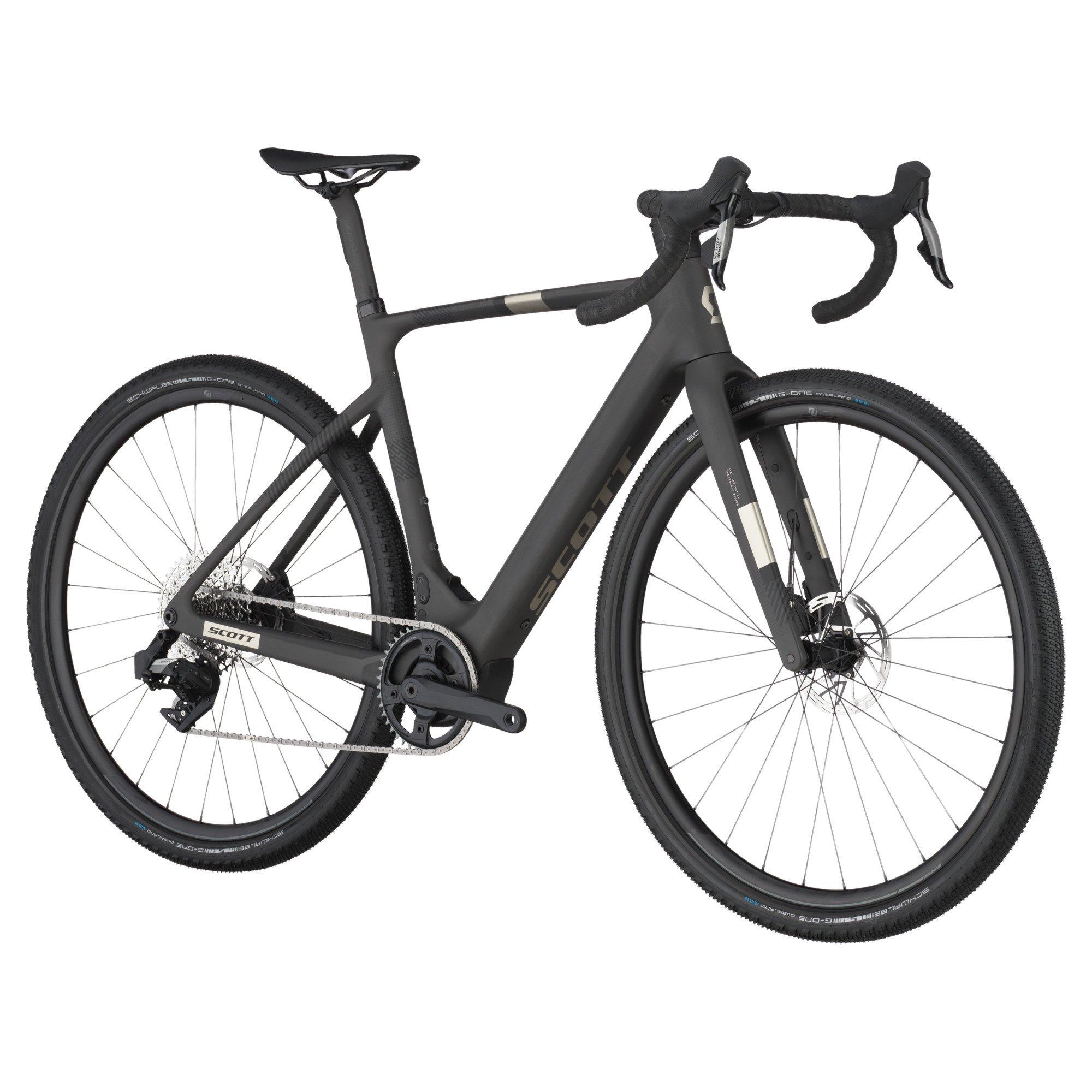 Solace Gravel 30 Gravel eBike - Black