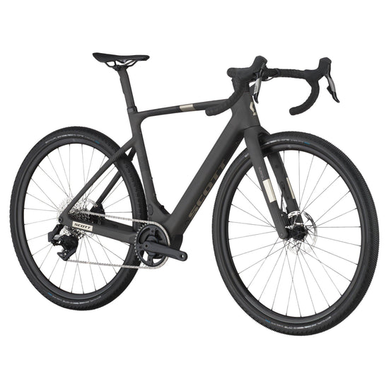 Solace Gravel 30 Gravel eBike - Black