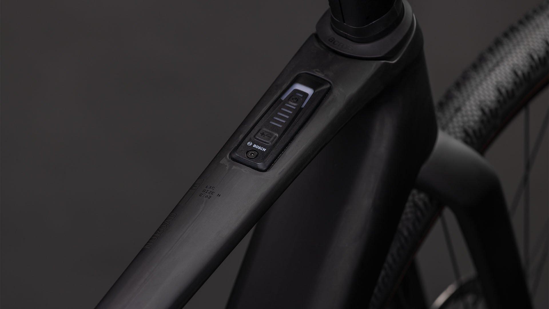 Nuroad Hybrid C:62 EXC 400X Gravel E-Bike - Black