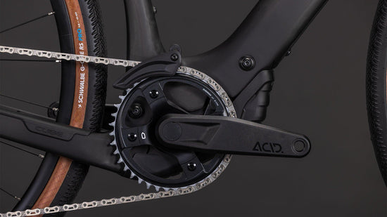 Nuroad Hybrid C:62 EXC 400X Gravel E-Bike - Black