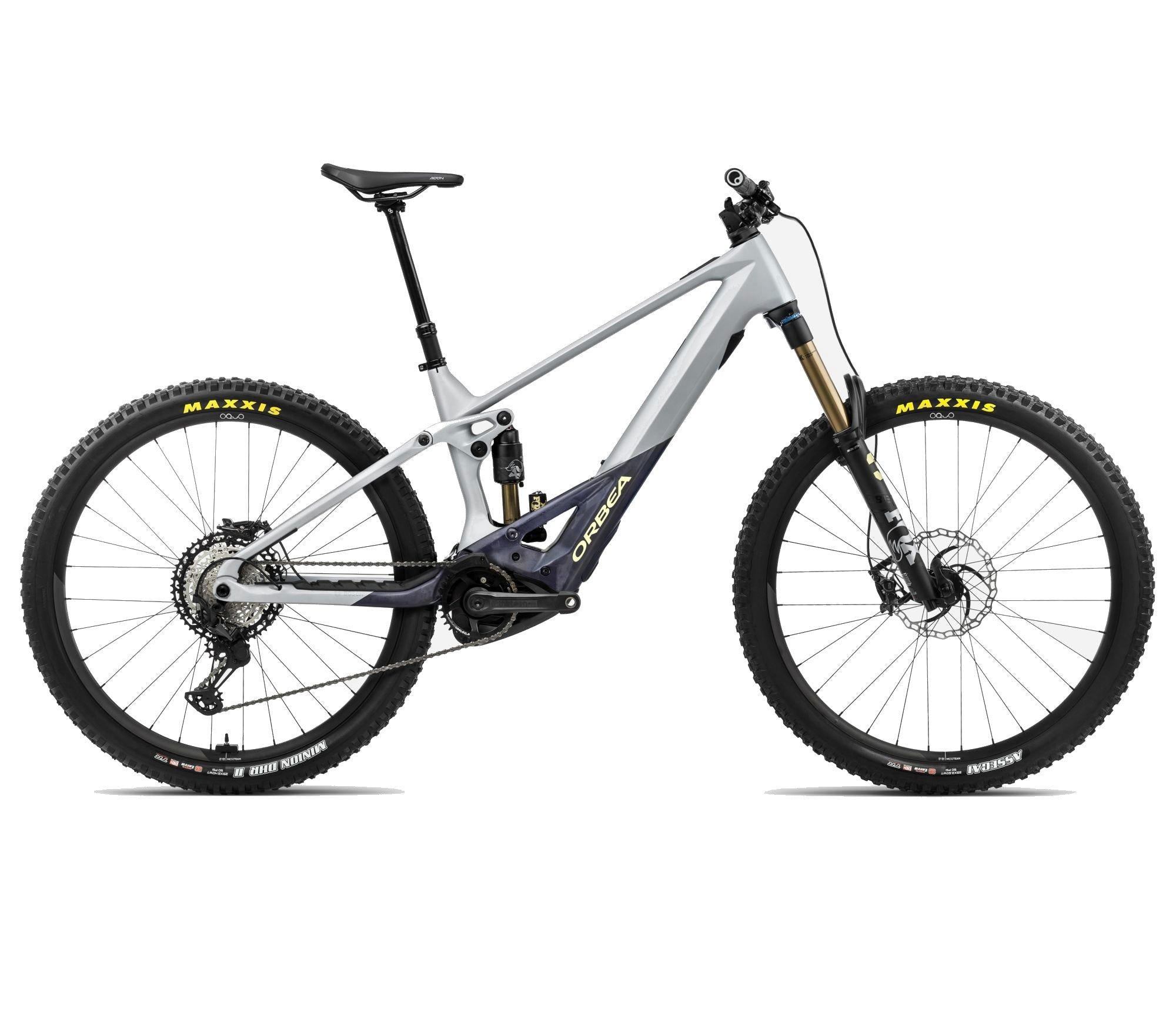 Wild M-Team Mountain E-Bike - Silver