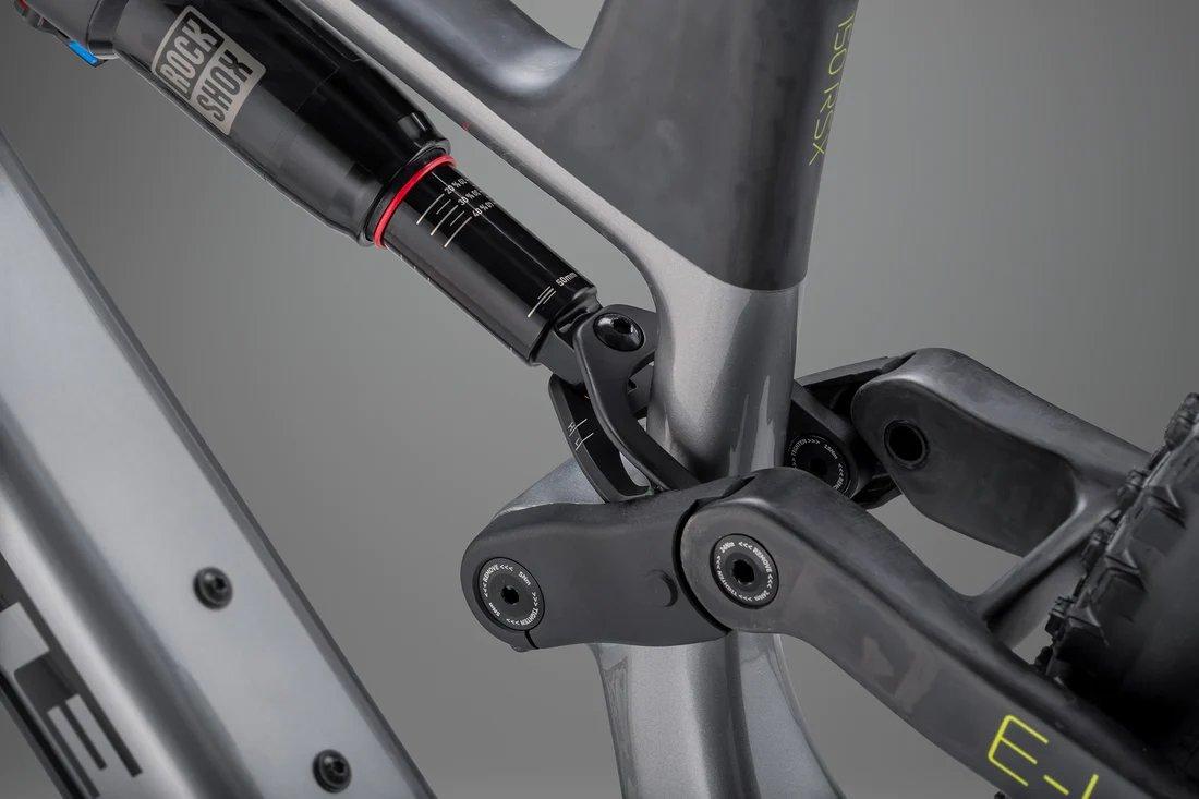 E-Lyte 150 RSX Trail/Enduro Electric Mountain Bike - Silver