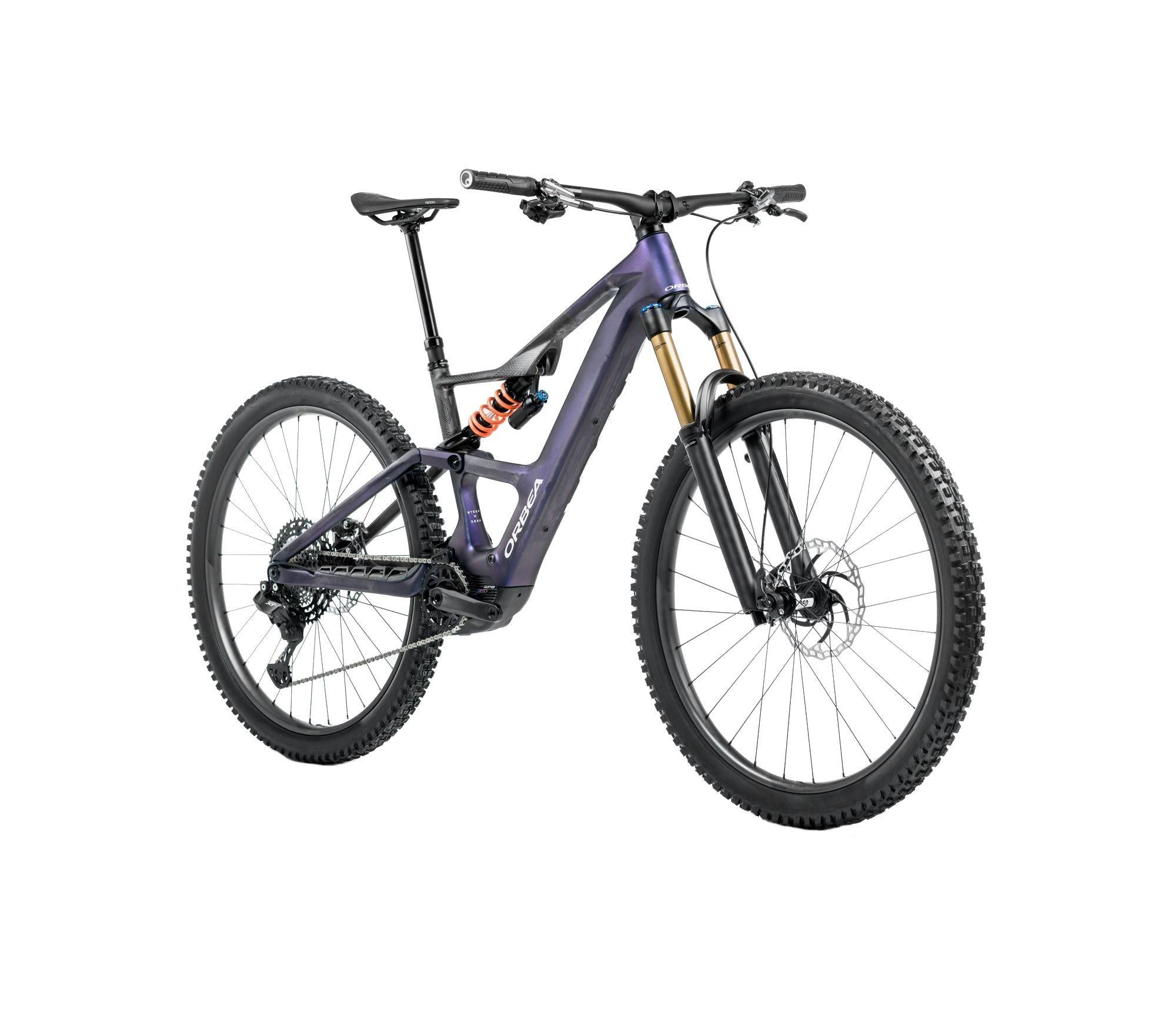 Rise LT M10 Mountain E-Bike - Blue