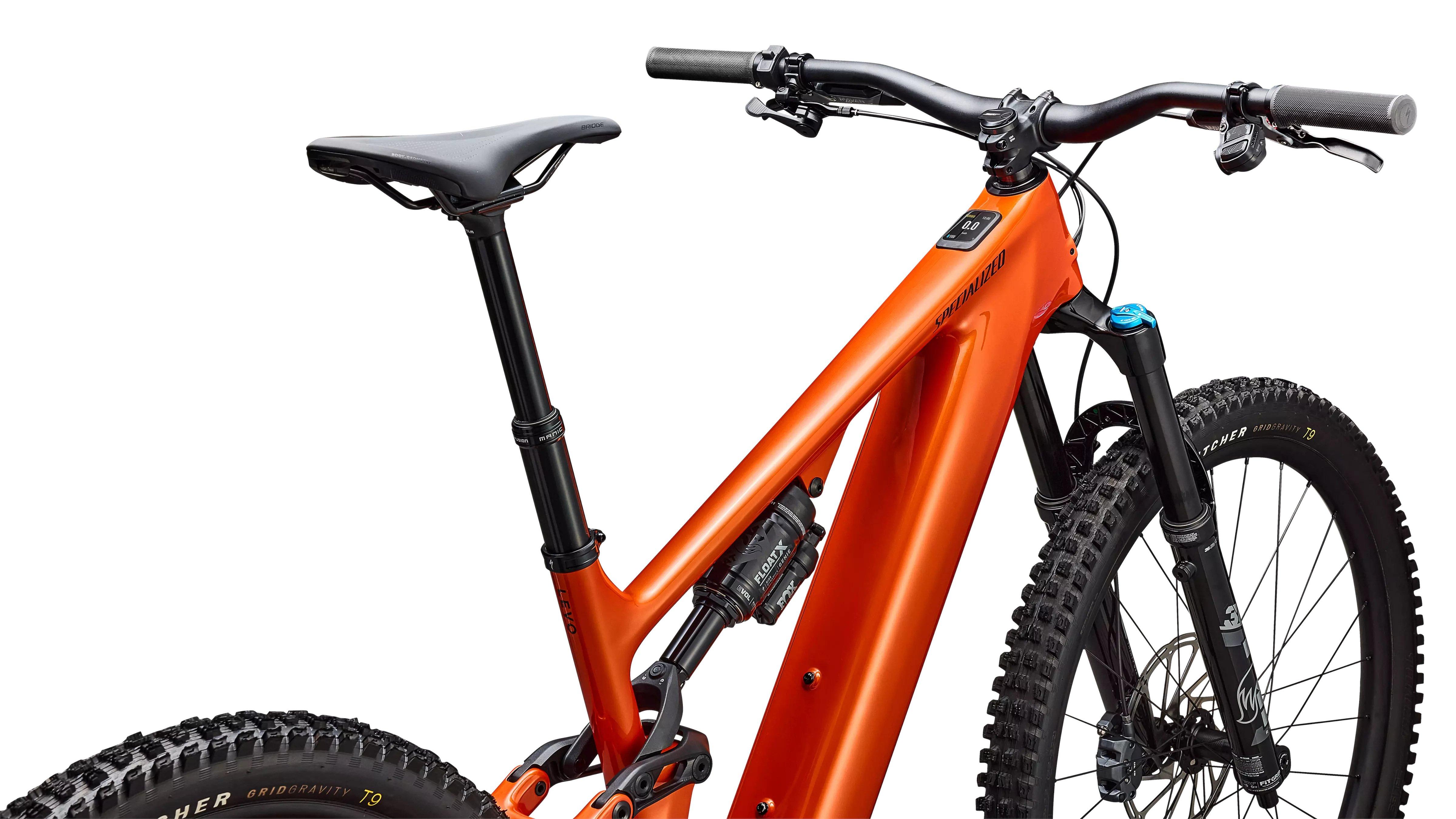 Turbo Levo 4 Comp Carbon Mountain E-Bike - Orange