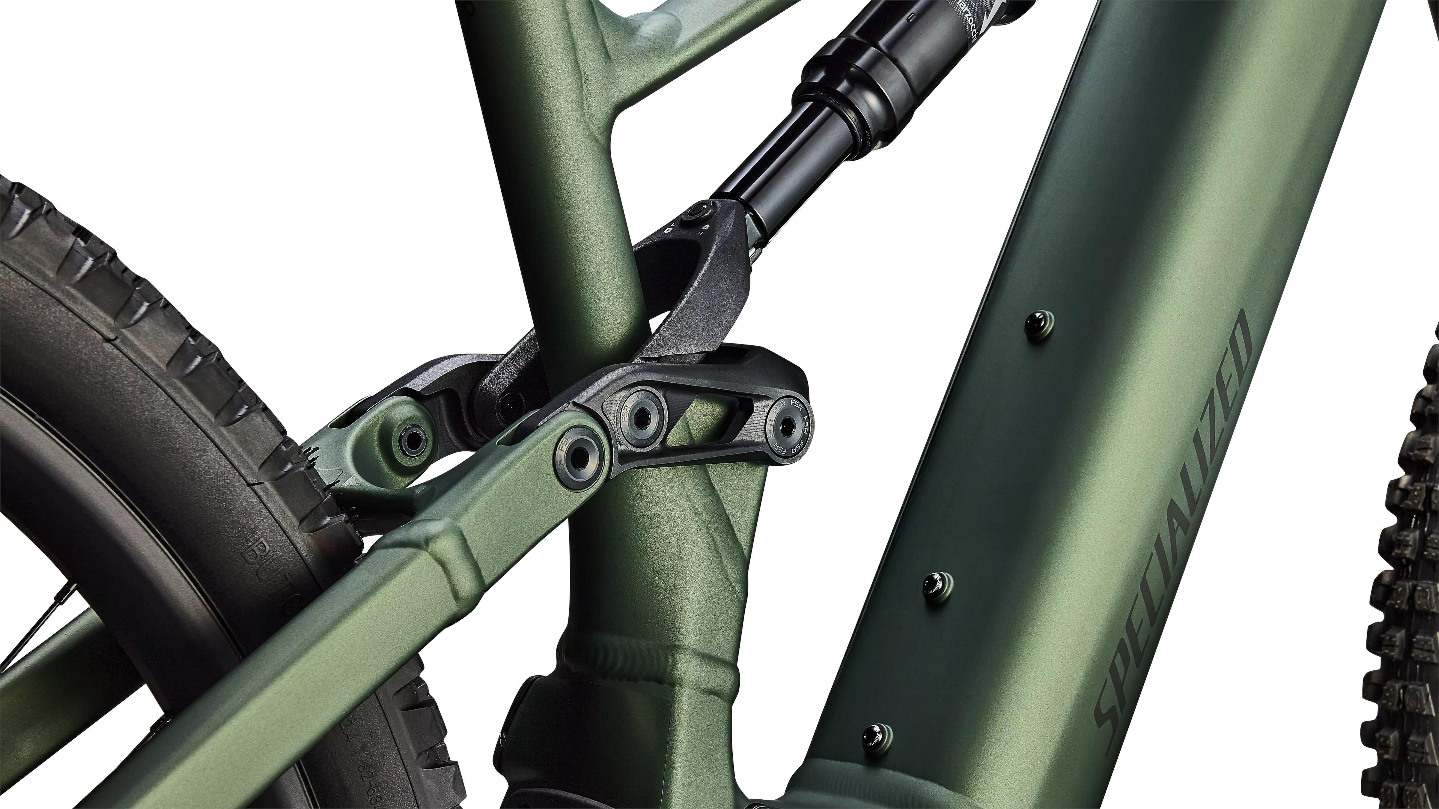 Turbo Levo 4 Alloy Mountain E-Bike - Green