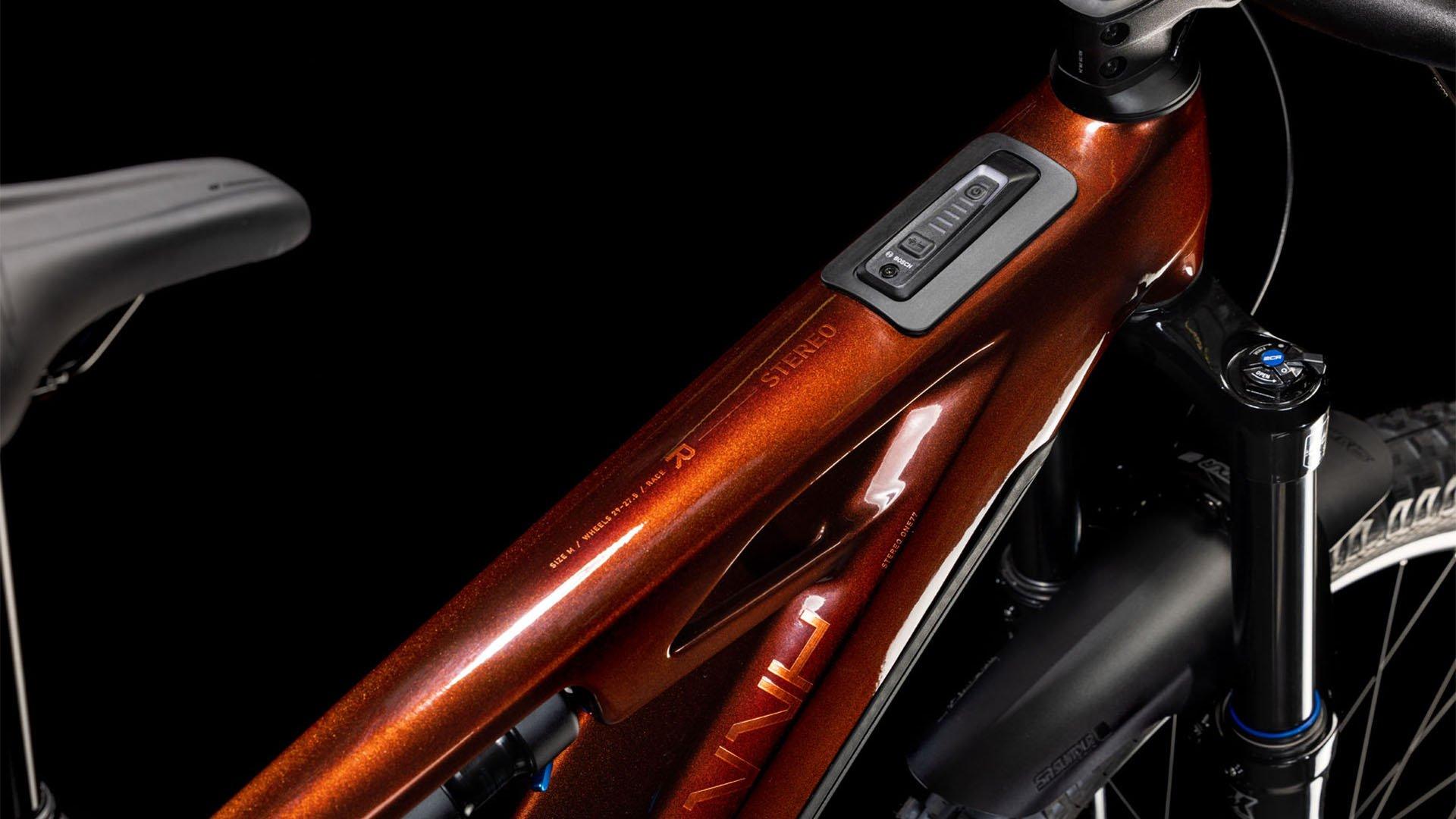 Stereo Hybrid One77 HPC Race 800 Mountain E-Bike - Orange