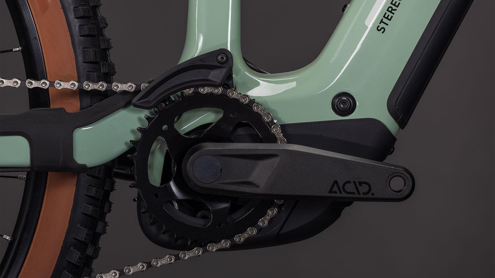 Stereo Hybrid One44 HPC Race 800 E-Mountain Bike - Green