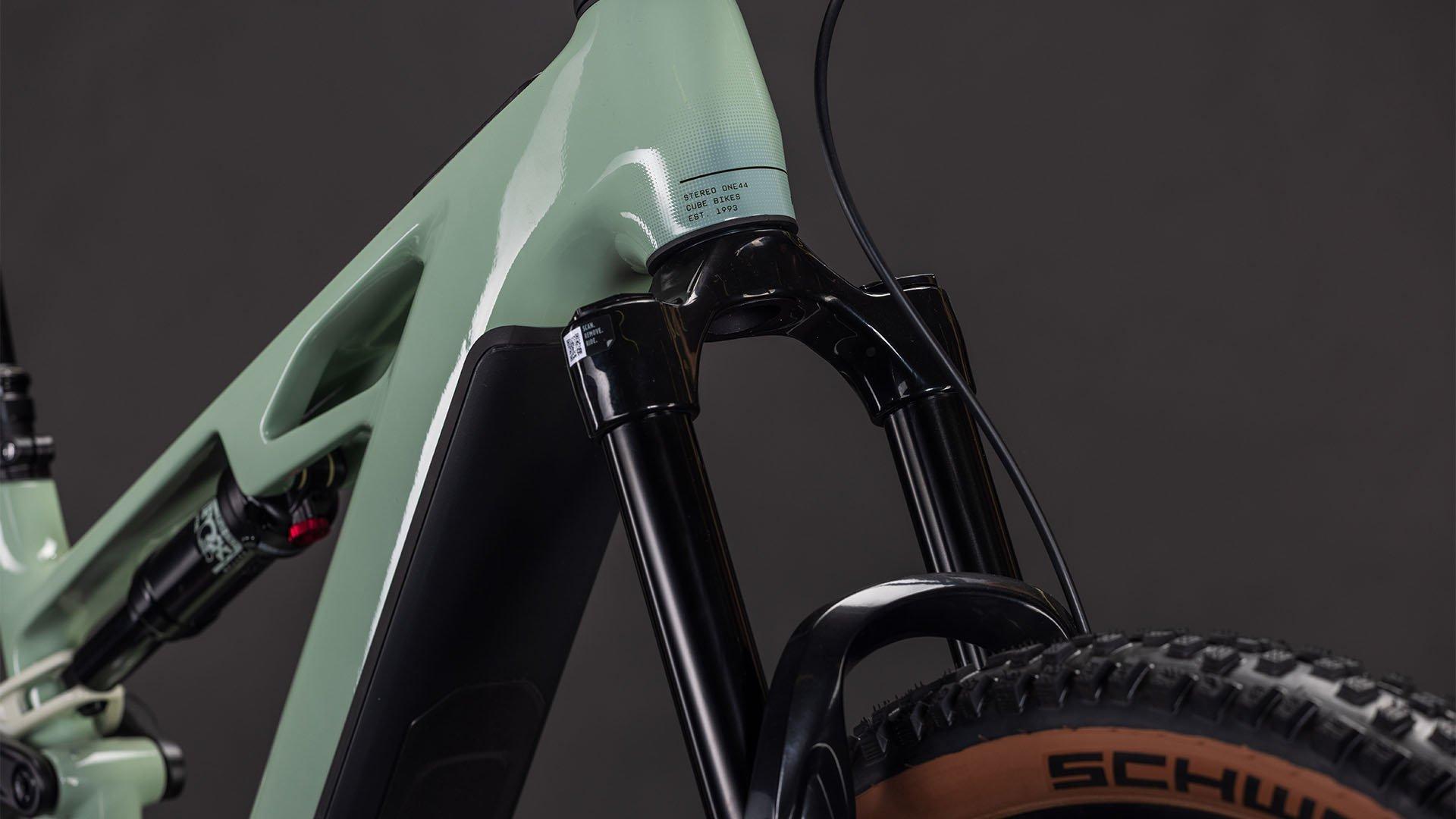 Stereo Hybrid One44 HPC Race 800 E-Mountain Bike - Green