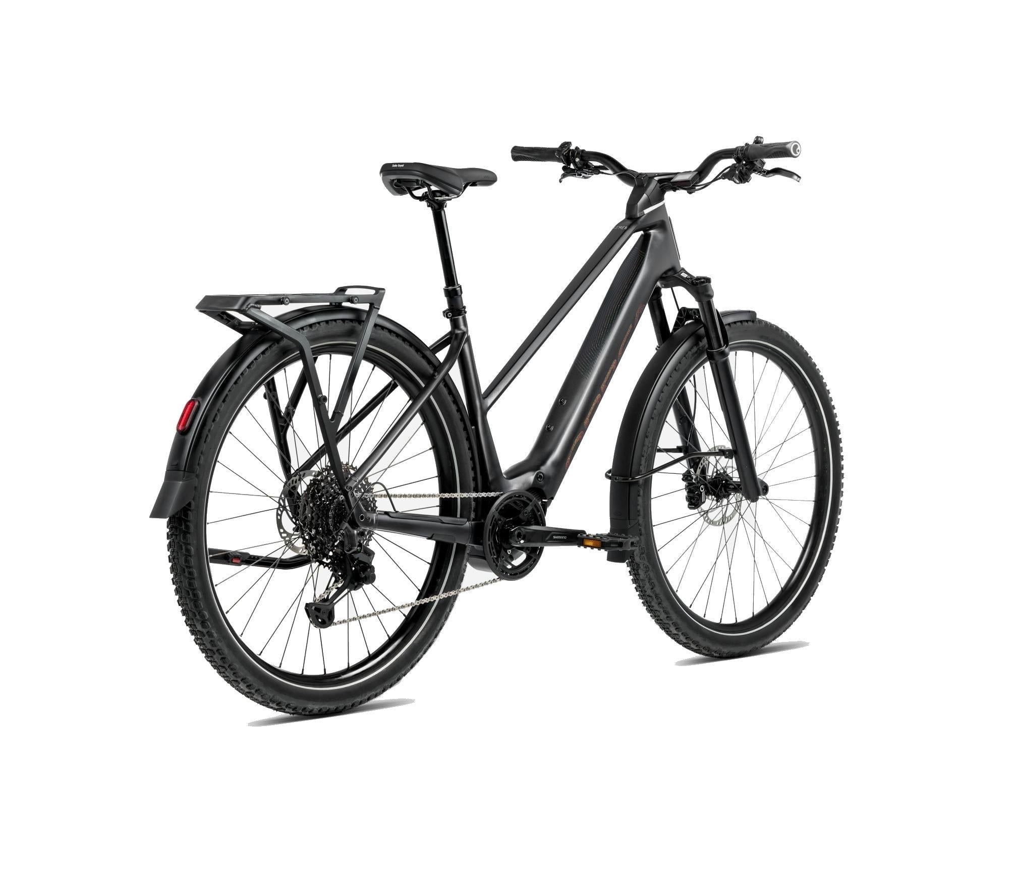 Kemen Adventure 30 Mid Urban Hardtail E-Bike - Black