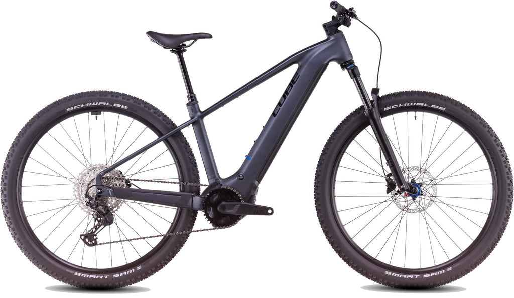 Reaction Hybrid Pro 600 Mountain E-Bike - Grey / Black