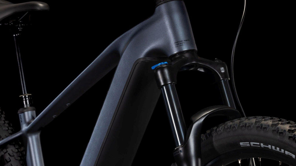 Reaction Hybrid Pro 600 Mountain E-Bike - Grey / Black