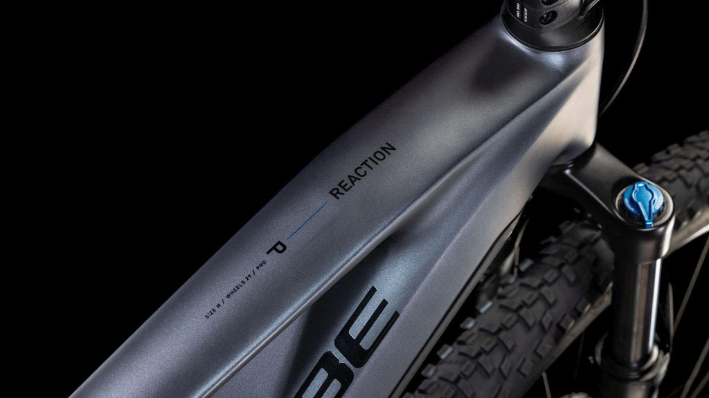 Reaction Hybrid Pro 600 Mountain E-Bike - Grey / Black
