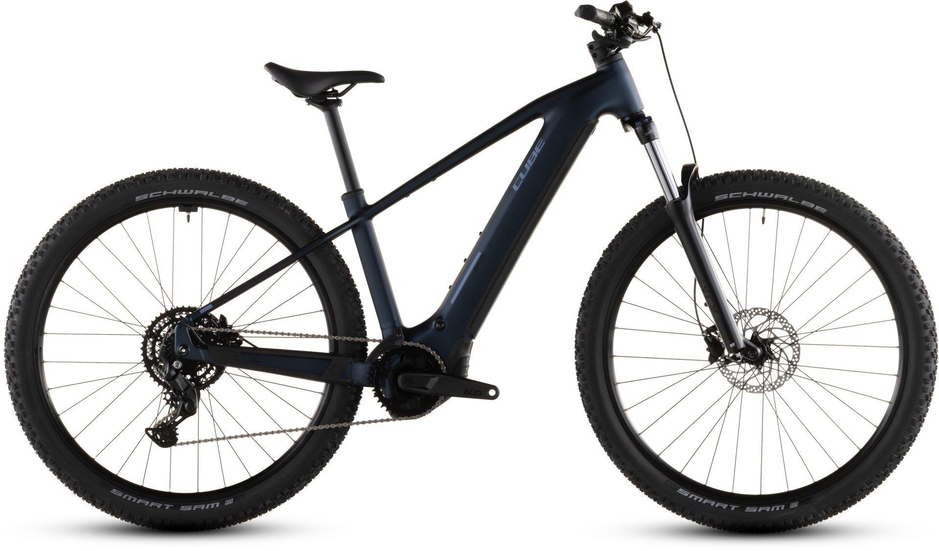 Reaction Hybrid Performance 600 Mountain E-Bike - Navy