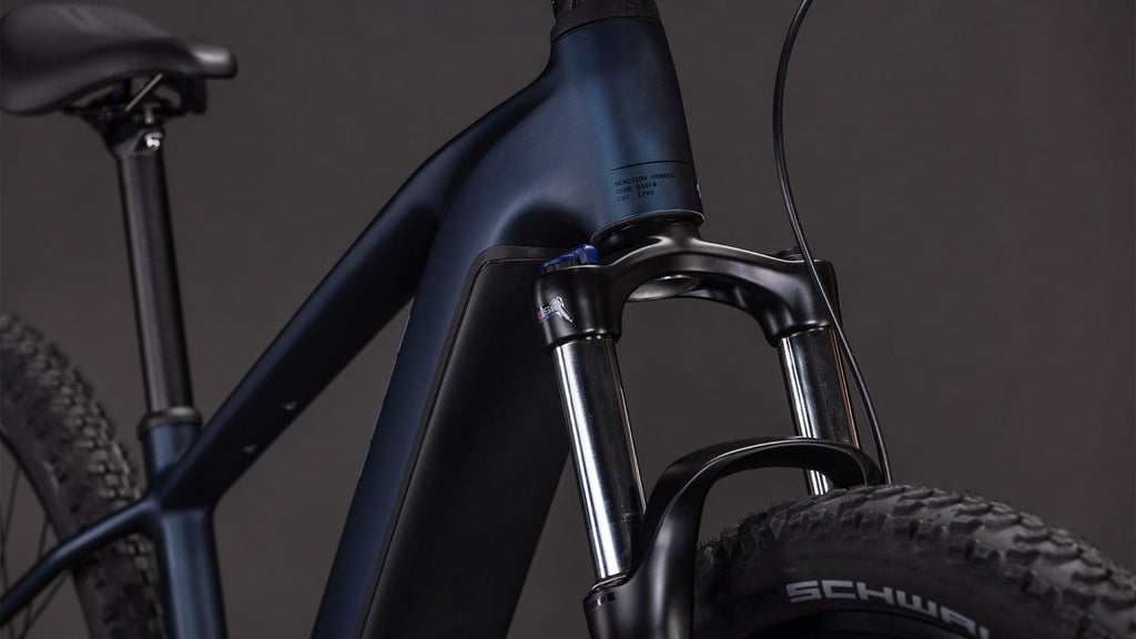 Reaction Hybrid Performance 600 Mountain E-Bike - Navy