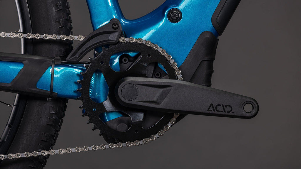 Reaction Hybrid Performance 600 Mountain E-Bike - Blue