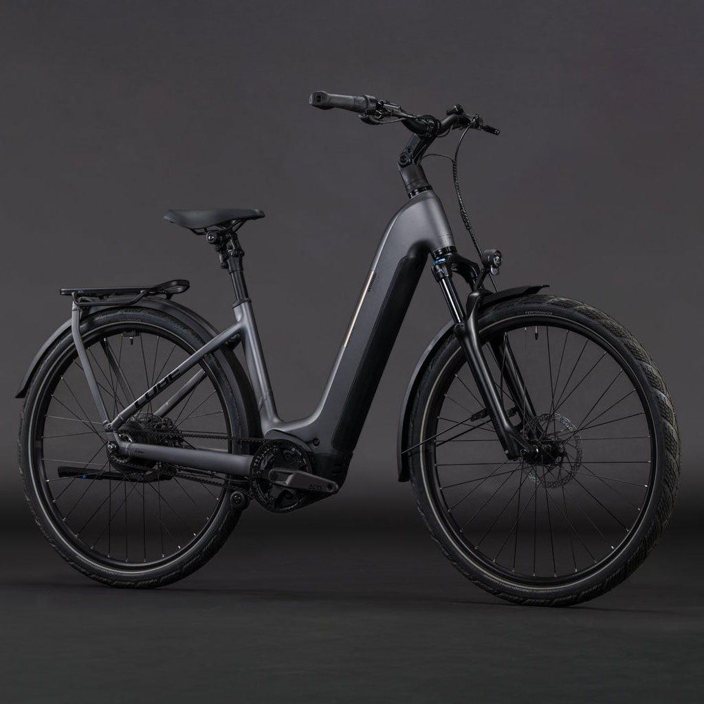 Kathmandu Hybrid Comfort Pro 800 (Easy Entry) E-Bike - Grey
