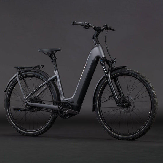 Kathmandu Hybrid Comfort Pro 800 (Easy Entry) E-Bike - Grey