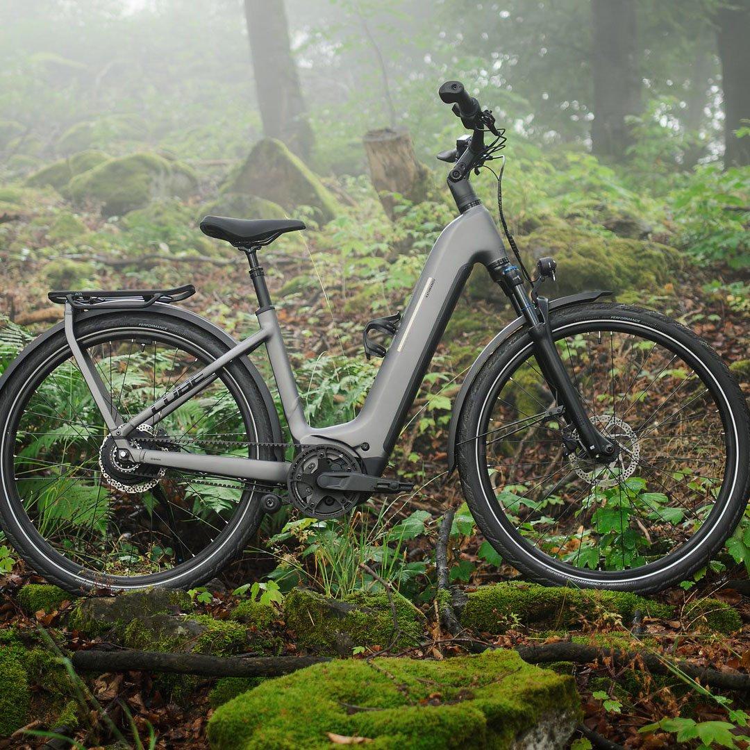 Kathmandu Hybrid Comfort Pro 800 (Easy Entry) E-Bike - Grey