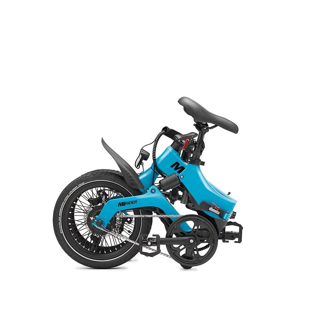 MiRiDER One Folding Hybrid E-Bike - Blue