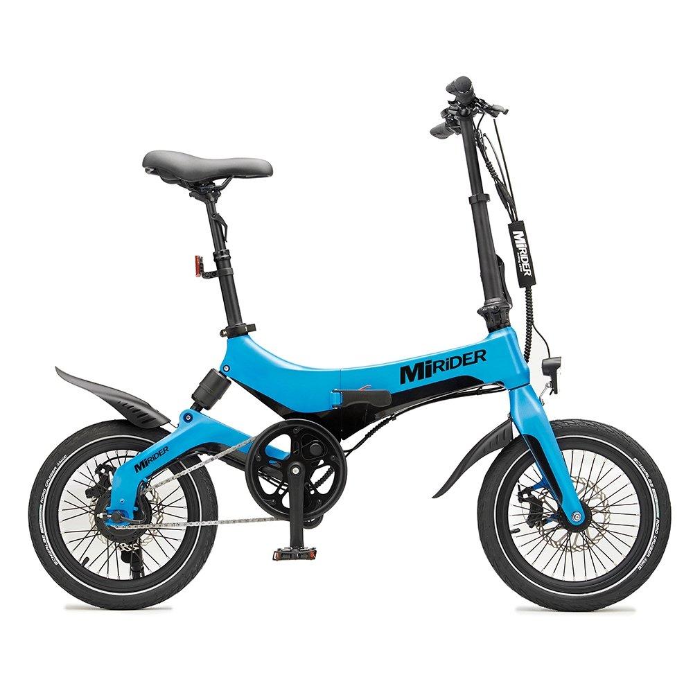 MiRiDER One Folding Hybrid E-Bike - Blue