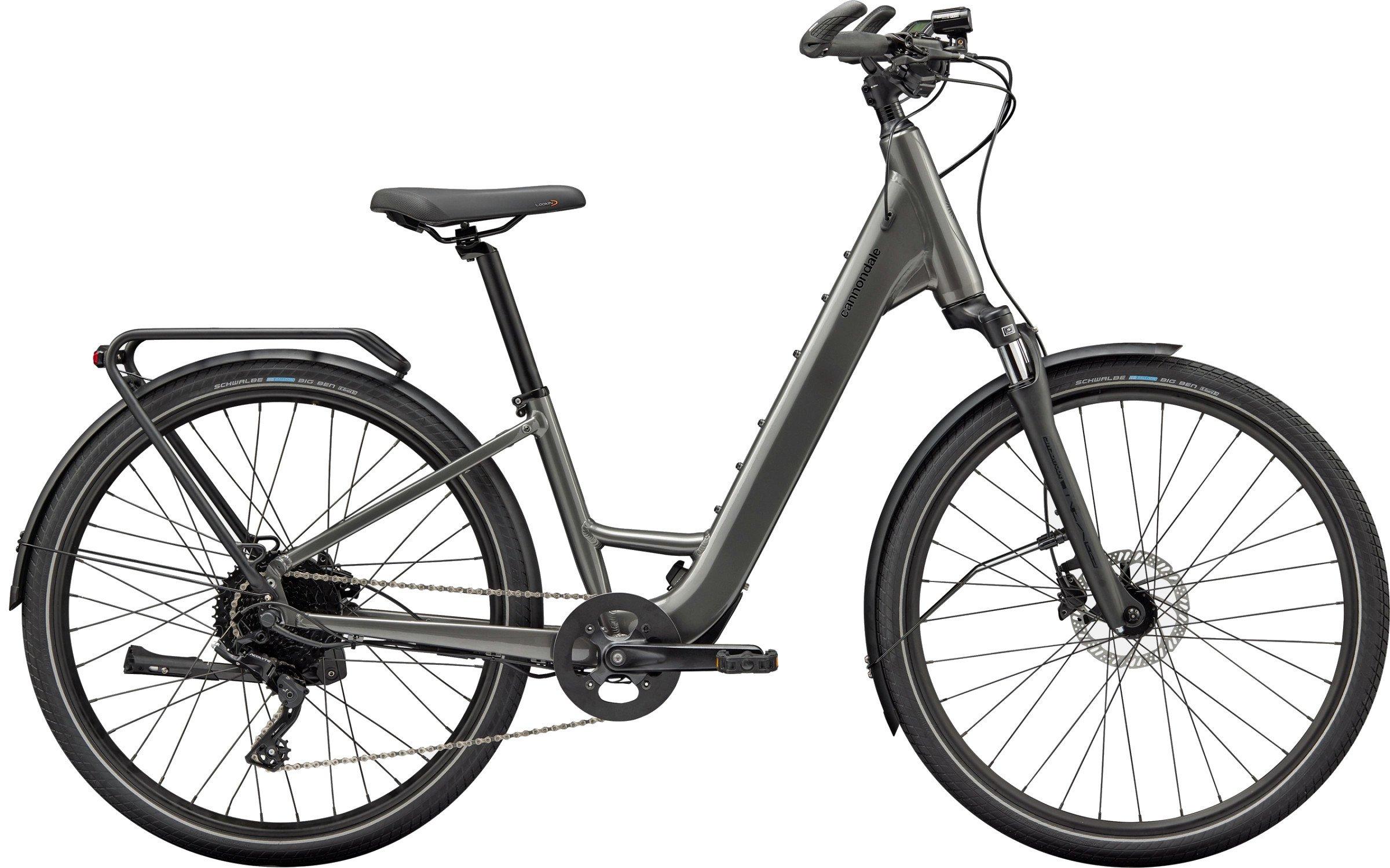 Mavaro Neo SL 1 Low StepThru Hybrid E-Bike - Grey