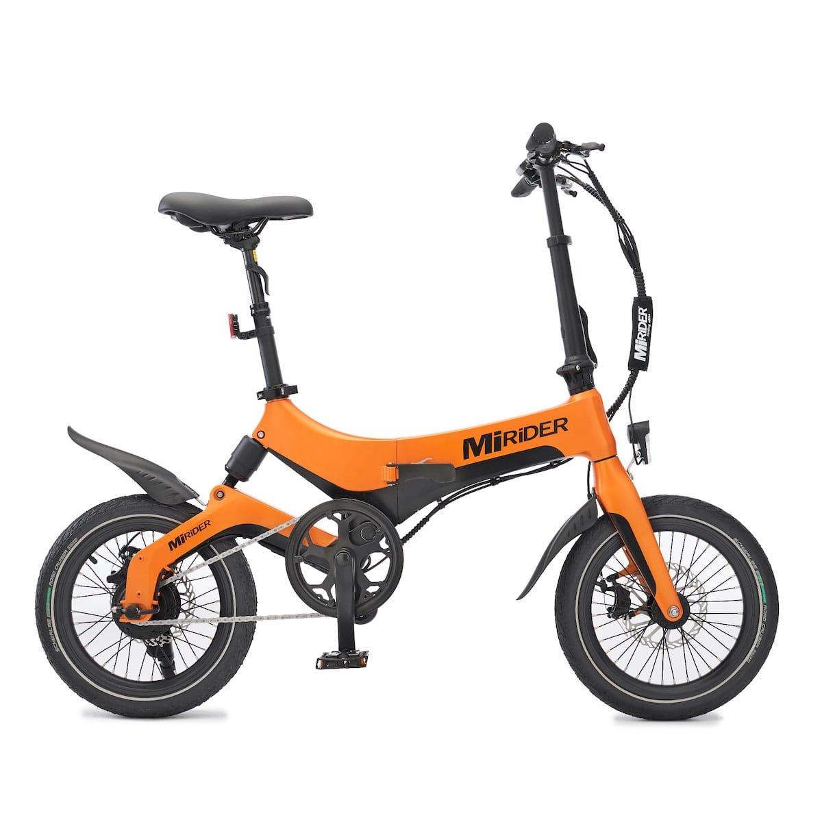 MiRiDER One Folding Hybrid E-Bike - Orange