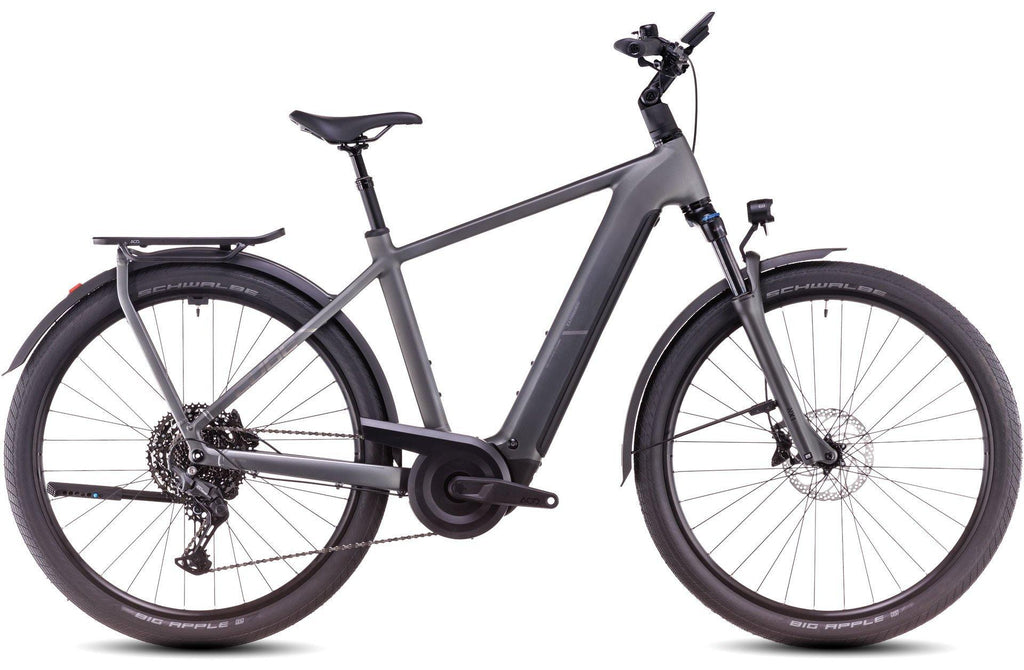 Kathmandu Hybrid Pro 800 E-Bike - Slab Grey/Chrome