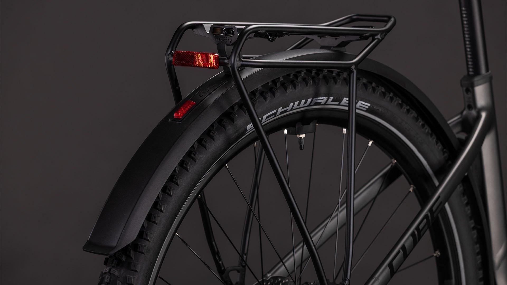 Nuride Hybrid Performance 600 Easy-Entry Hybrid E-Bike - Black