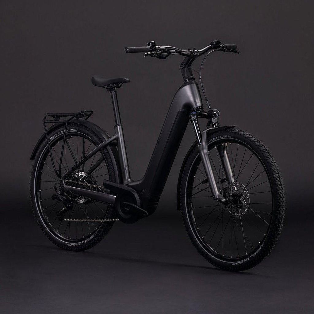 Nuride Hybrid Performance 600 Easy-Entry Hybrid E-Bike - Black
