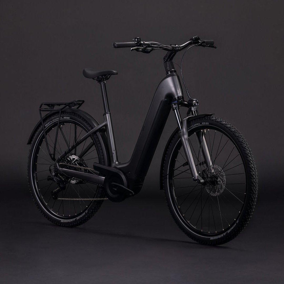 Nuride Hybrid Performance 600 Easy-Entry Hybrid E-Bike - Black