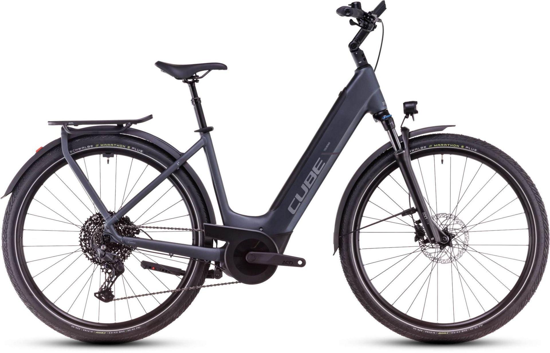 Touring Hybrid Easy Entry Pro 625 E-Bike - Grey