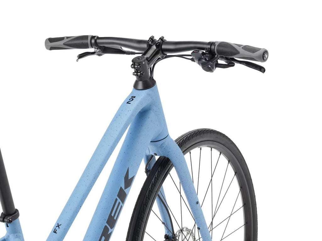 trek fx2 bicycle Trek FX 2 Midstep Gen 4 Hybrid Bike - Blue