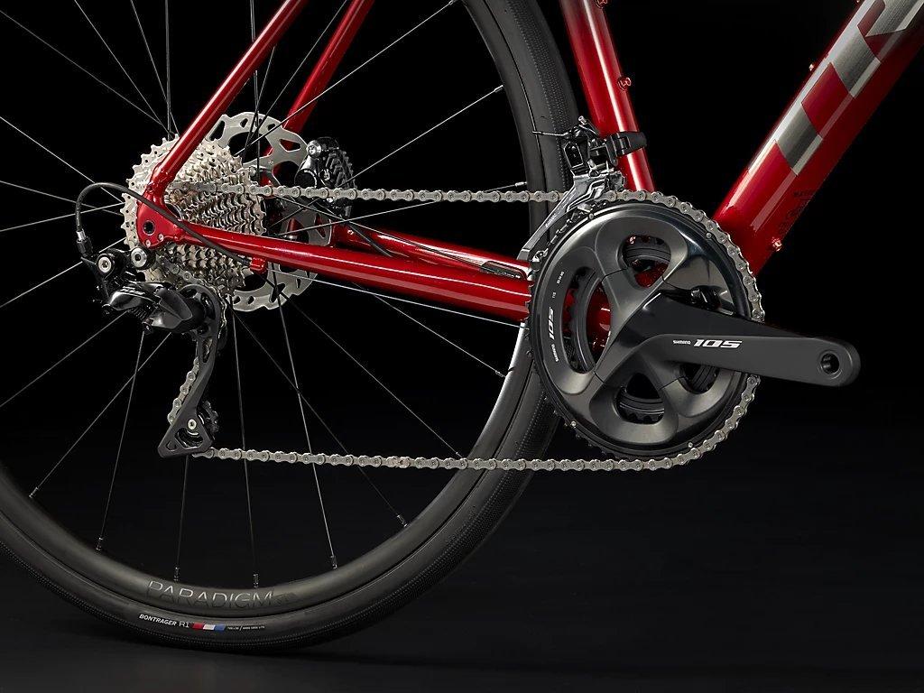 Domane AL 5 Gen 3 Road Bike - Grey / Red Fade