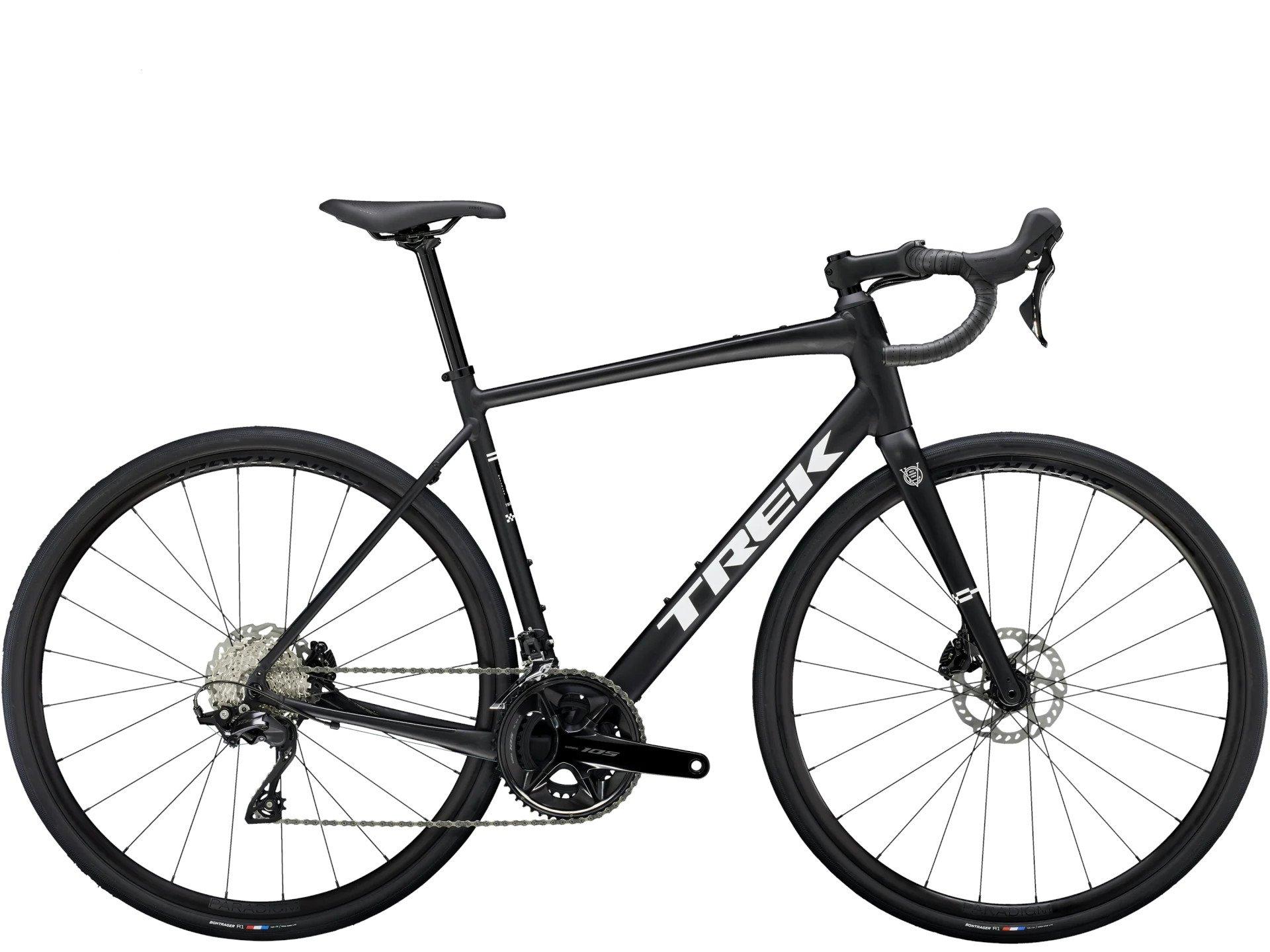 Trek Domane AL 5 Disc Gen 4 Road Bike - Matte Trek Black | Tiso