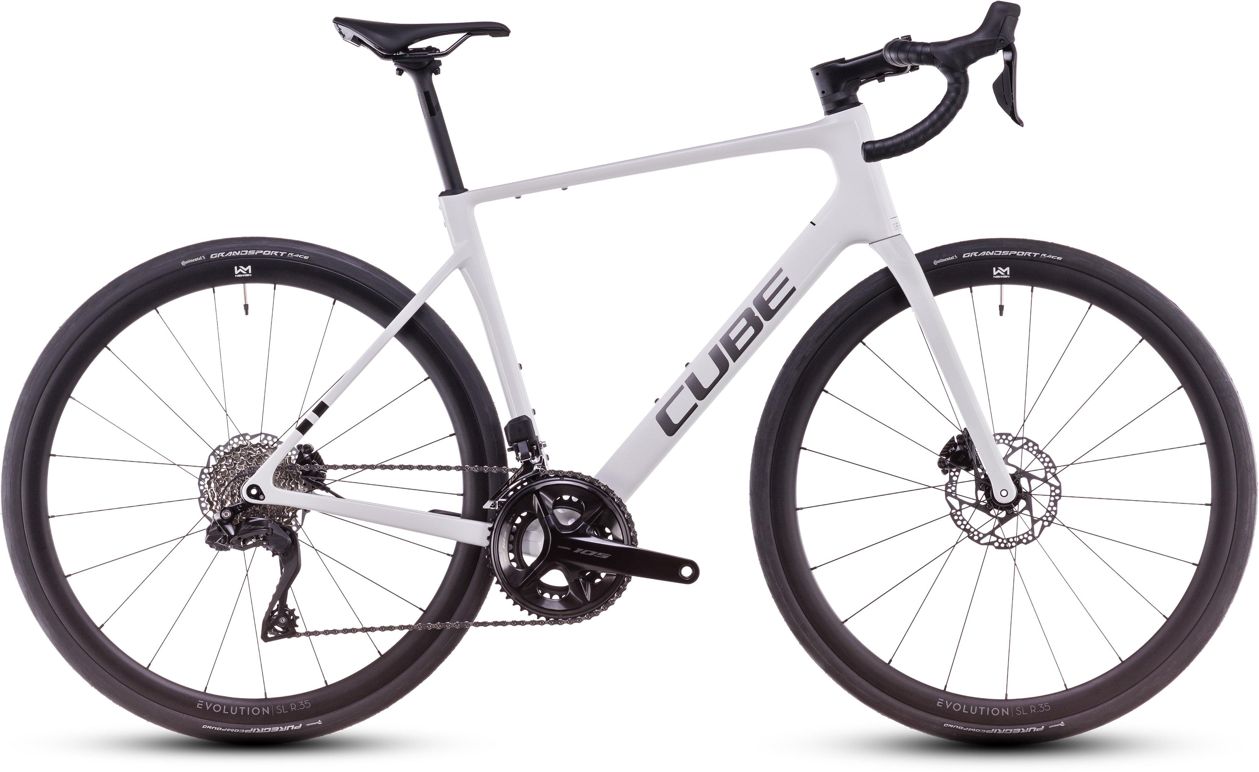 Attain C:62 SLX Road Bike - White