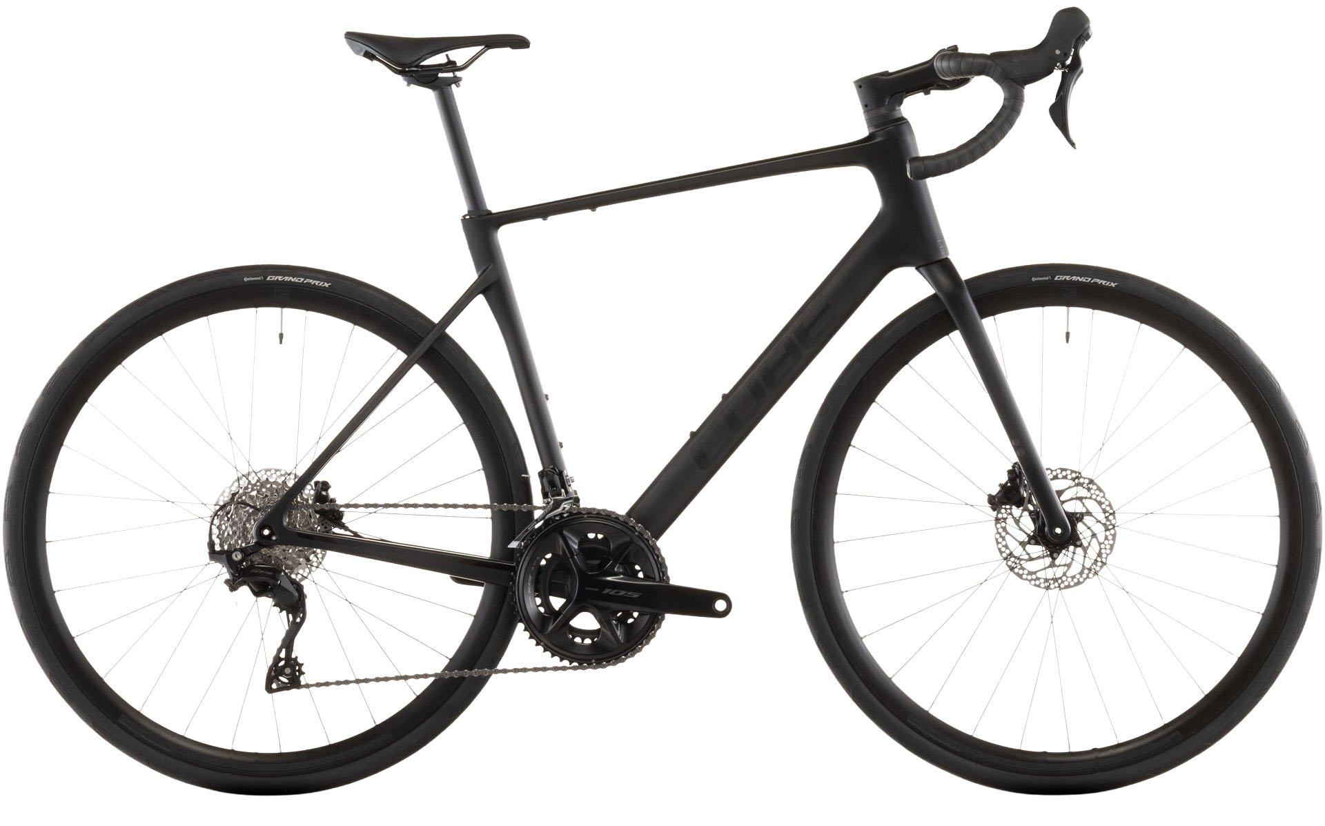 Attain C:62 Race Road Bike - Black
