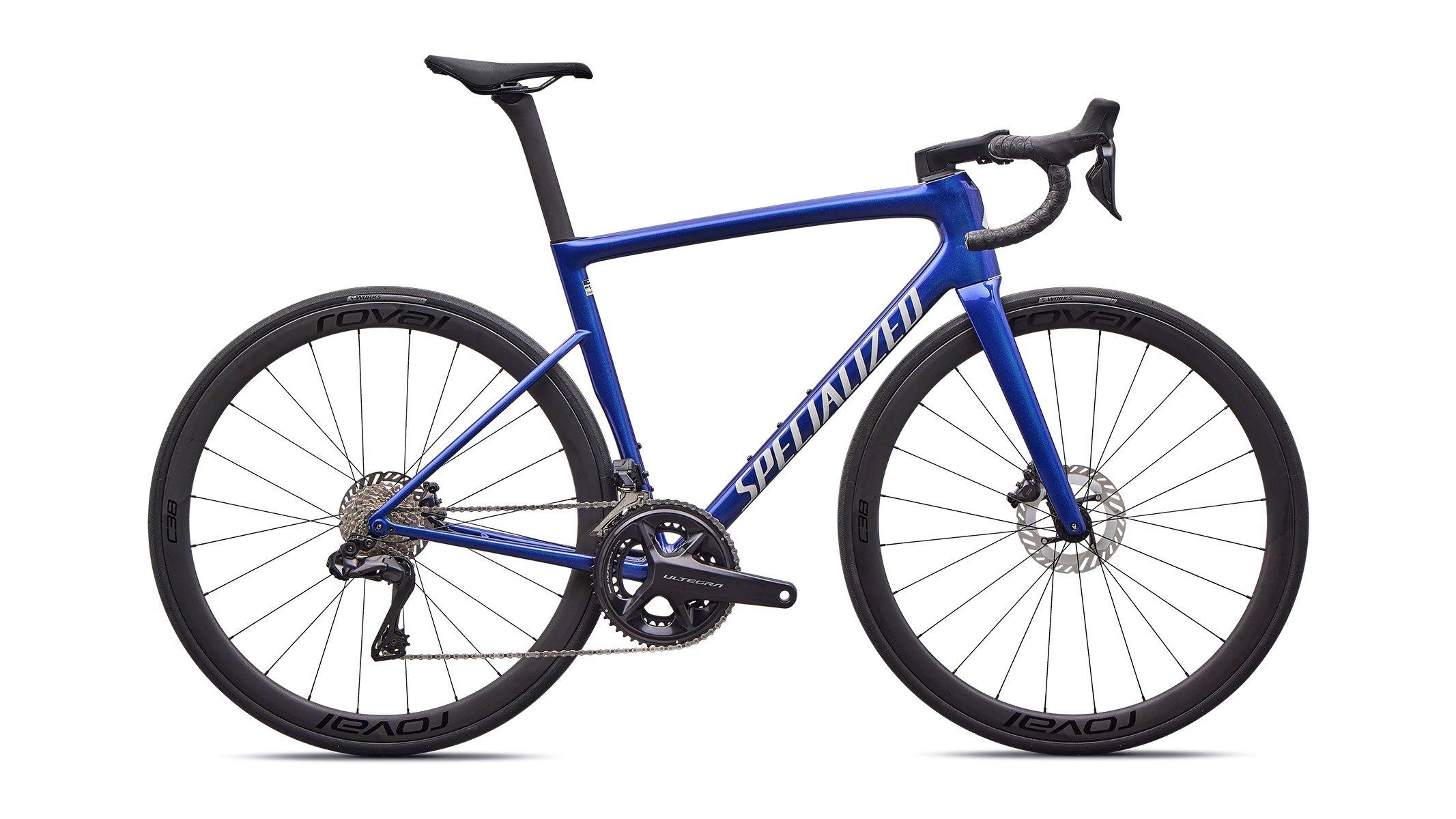 Specialized Tarmac ロードバイク 青 Specialized Tarmac SL8 Expert Ultegra Di2 Road Bike - Blue | Tiso
