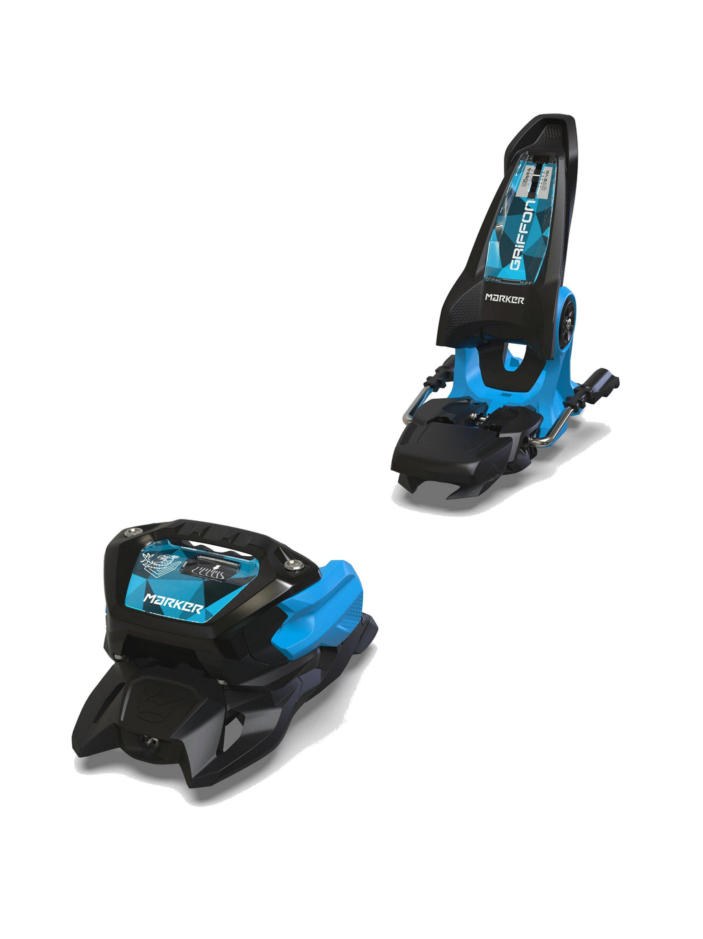 Griffon 13 ID 100mm Ski Bindings - Black / Blue