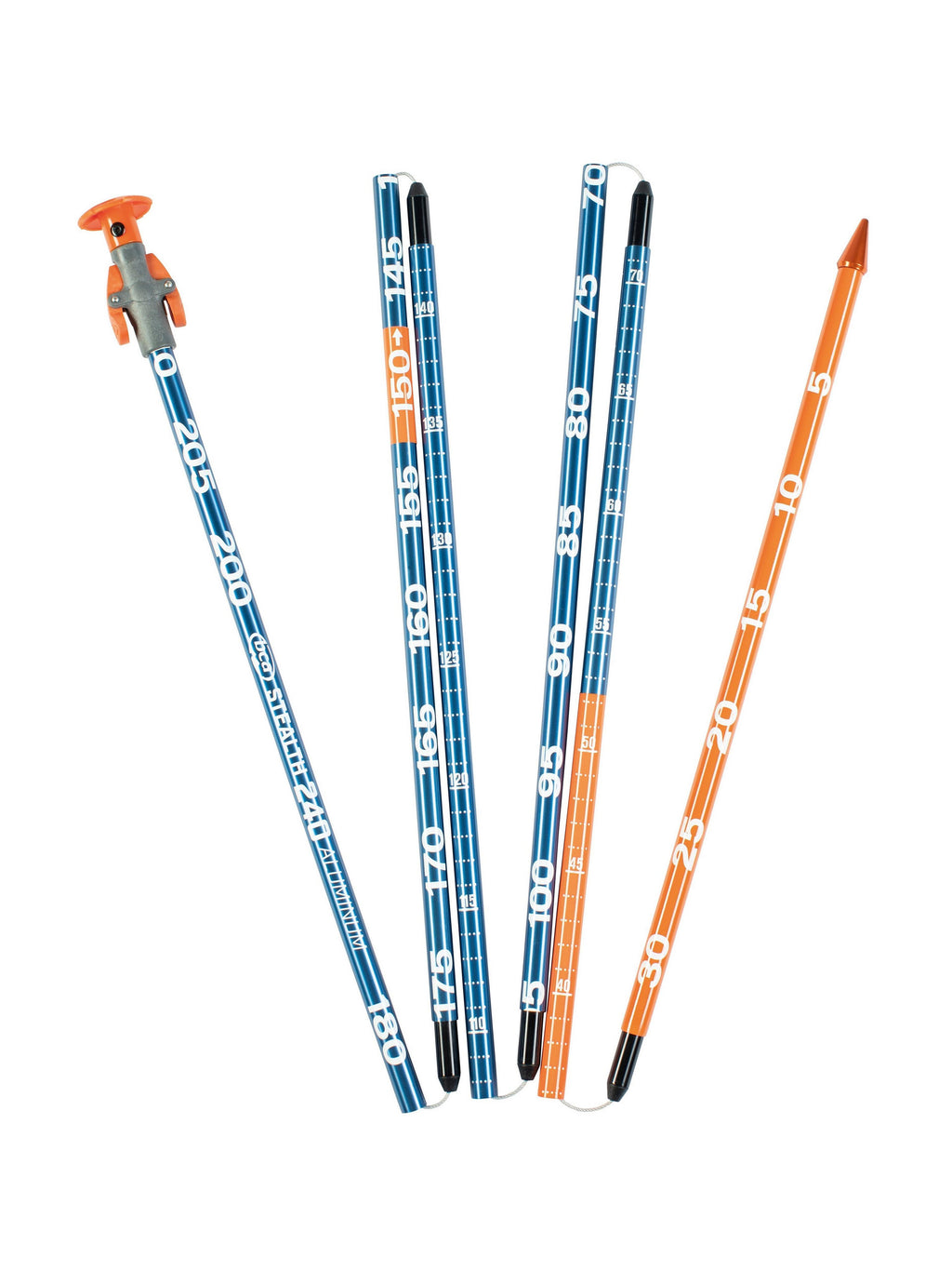 Stealth 240 Avalanche Probe - Blue/Orange